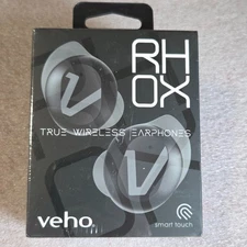 Veho RHOX True Wireless Earphones VEP-310 Carbon Black - New, Sealed