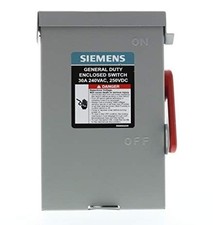3P 30A 240V General Duty Safety Switch Indoor, Fusible
