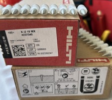 Hilti X-u 19 Mx 34 Collated Premium Fastener 237345 19mm Free Shipping Hilti X-u 19 Mx 34 Collated Premium Fastener 237345 19mm Free Shipping