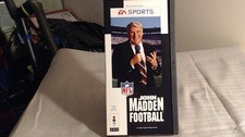 John Madden Football (3DO, 1994) Longbox, Handbuch, Inserts nie benutzt, OHNE SPIELDISC