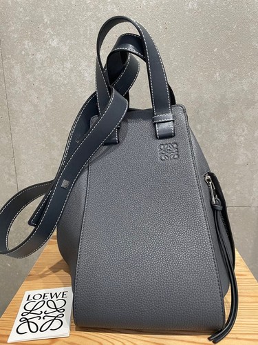 Loewe hammock bag grey 213578