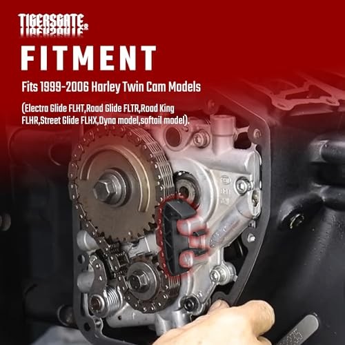 Timing Cam Chain Guide Tensioner Compatible with 1999-2006 Harley Twin Cam 