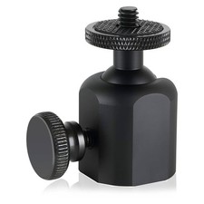 Mini Ball Heads Universal Tripod Ball Head Screw Mount, 360 Degrees Rotatable...