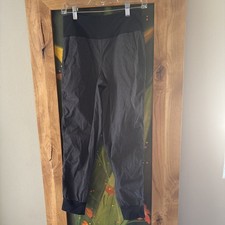 prAna Summit Jogger Pants Womens Size S Feathered Black 1963671 EUC