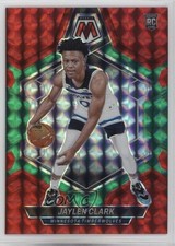 2023-24 Panini Mosaic Rookies Choice Red & Green Prizm Jaylen Clark #208 1b9b