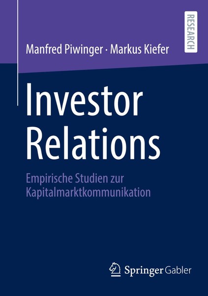 Investor Relations | Empirische Studien Zur Kapitalmarktkommunikation | Buch-image