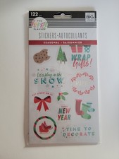 Happy Planner "Seasonal" Theme of 5 Sheets with 122 Stickers