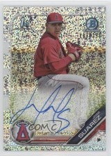 2019 Bowman Chrome Prospect Speckle Refractor /299 Jose Suarez #CPA-JS Auto 10lj