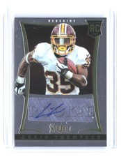 2013 Panini Select Chris Thompson Rookie Autographs #165 #/499