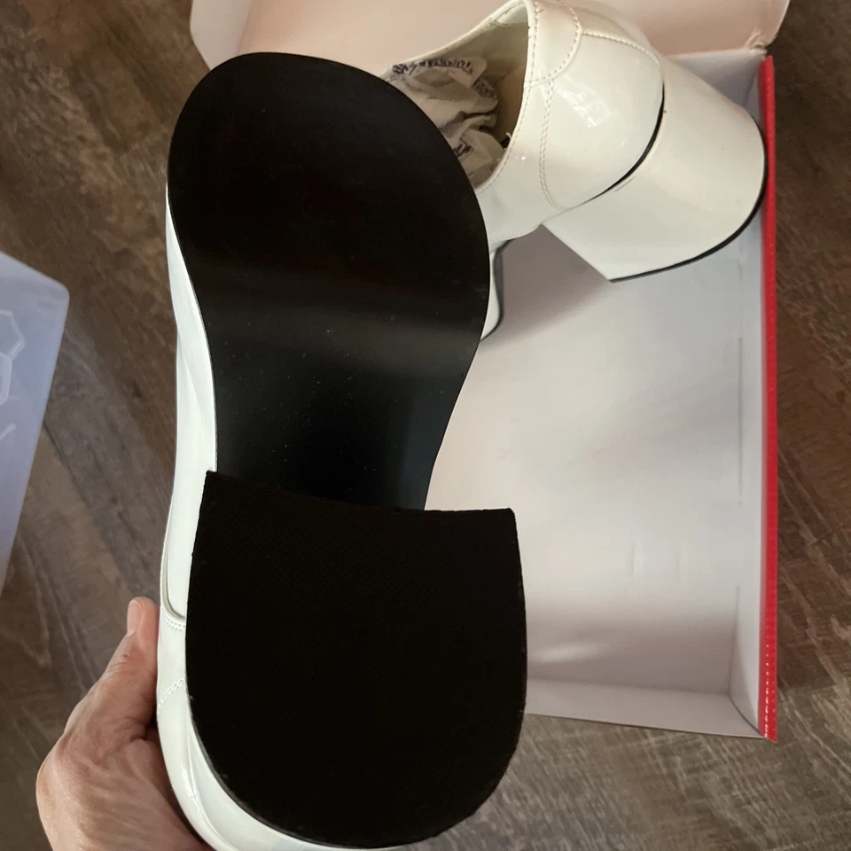 Funtasma 70с диско танец джаз эпохи /Elvis/Bucher блок каблуки мужские туфли размер 8-9 - Изображение 4 из 4