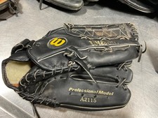 Wilson A2115 Baseball Glove Black USED 14