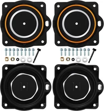 2 Sets Air Pump Rebuild Kit Compatible with Hi blow HP-60/ HP-80 Aerators