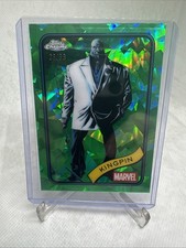 Kingpin 2025 Topps Chrome Marvel Sapphire Green /99 #164