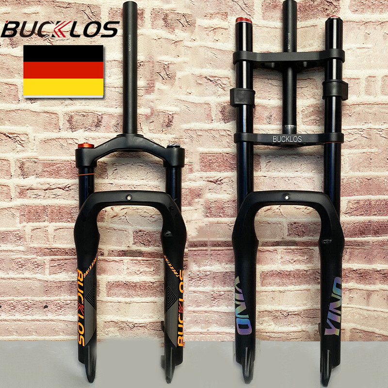 Forcelle BUCKLOS 20*4.0" sospensioni pneumatiche Snow/Beach/Elettriche/MTB bici freno a disco