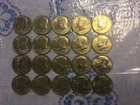 20 - 1776-1976 Kennedy Half Dollar Circulated Coins
