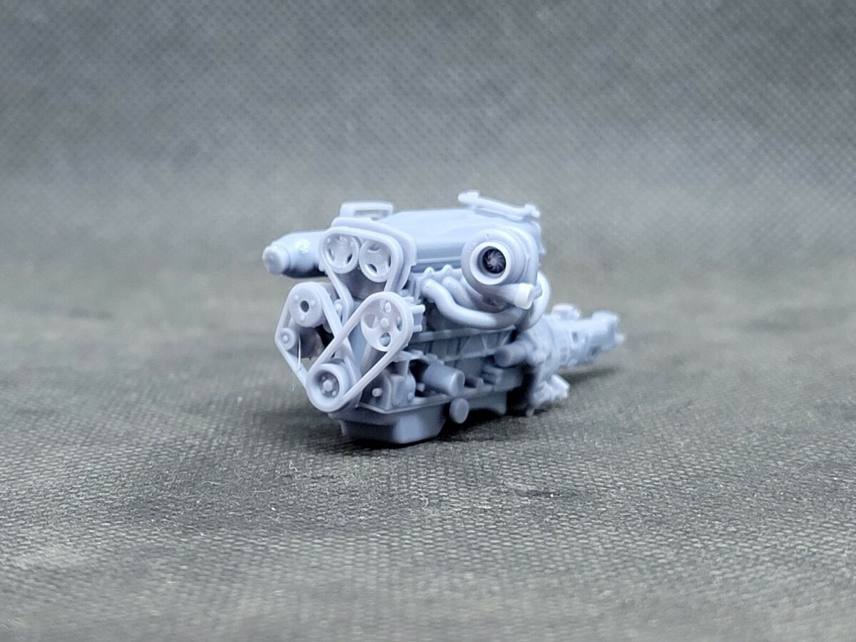 Blown 572 BBC model engine resin 3D printed 1:24-1:8 scale