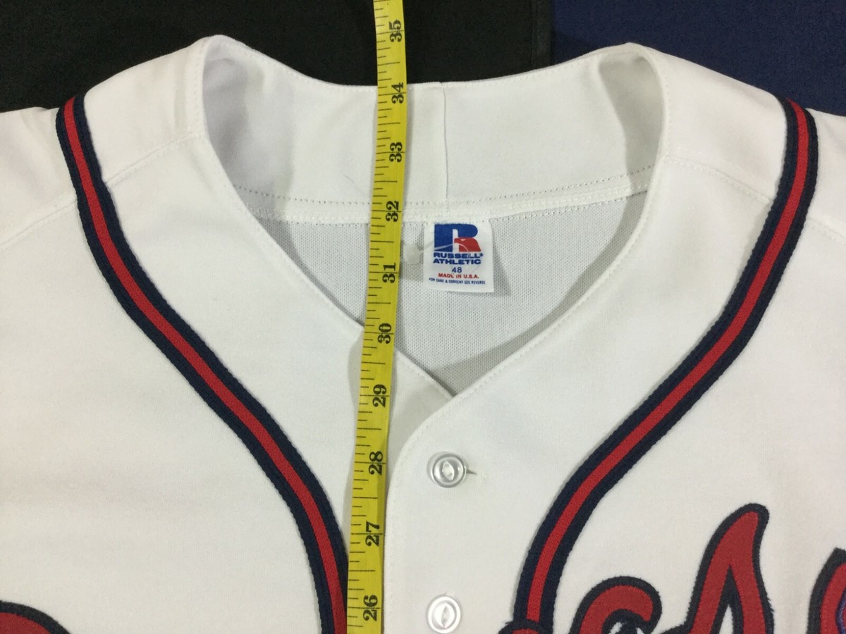 Vintage Atlanta Braves Baseball Russell Diamond Collection Jersey