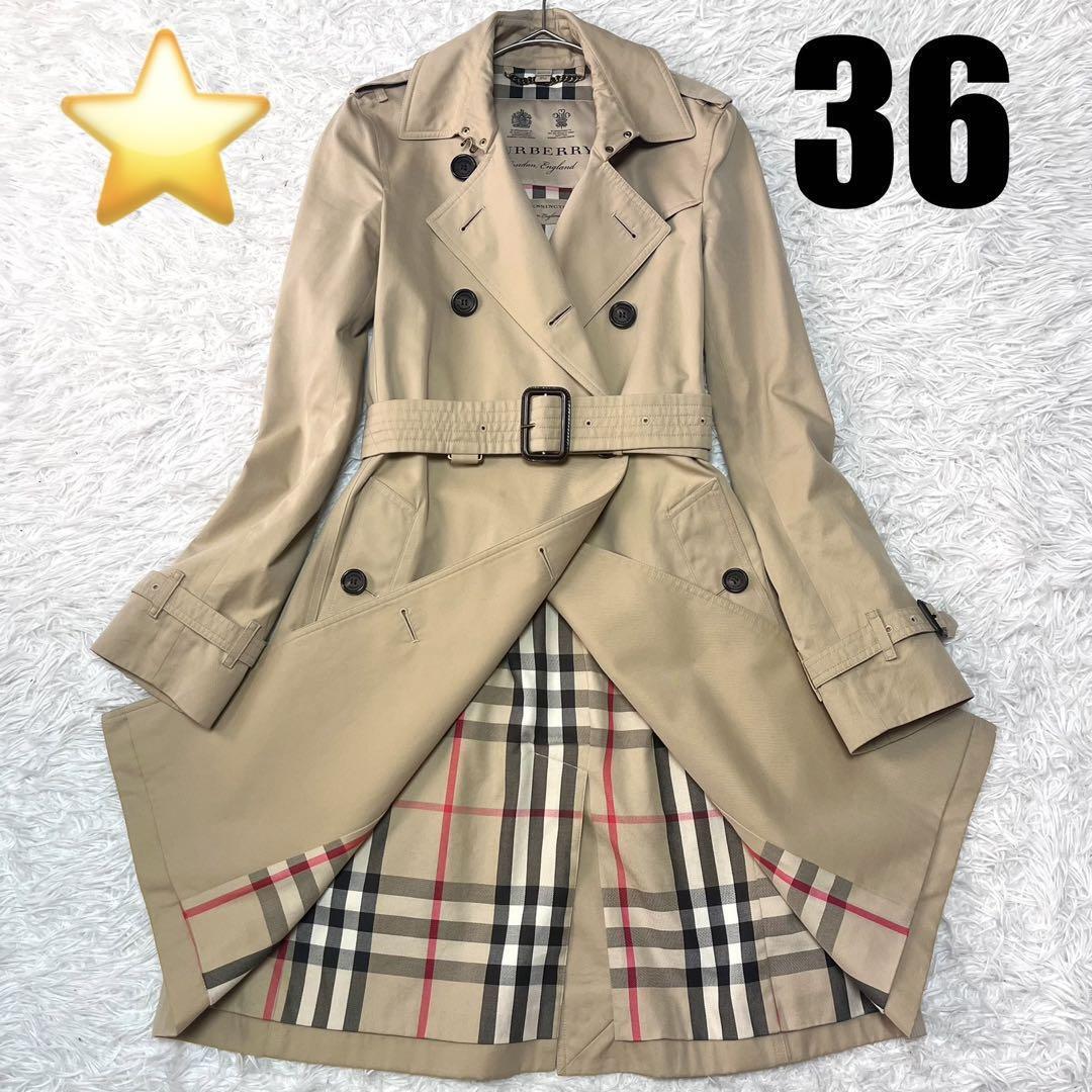 Burberry London Kensington Long Trenc Coat Mega Check 36 | eBay Burberry London Kensington Long Trenc Coat Mega Check 36 | eBay