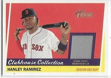 2016 Heritage Baseball Clubhouse Collection Hanley Ramirez Red Sox