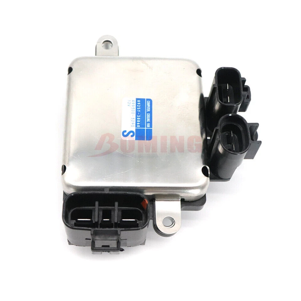 89257-30060 For Toyota Sienna RAV4 Lexus ES350 Radiator Cooling Fan Module Unit - Image 3 of 4