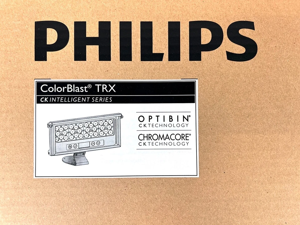 NEW! Philips ColorBlast TRX RGBAW LED Wash/Flood/Spotlight Fixture Open Box - Image 2 of 4