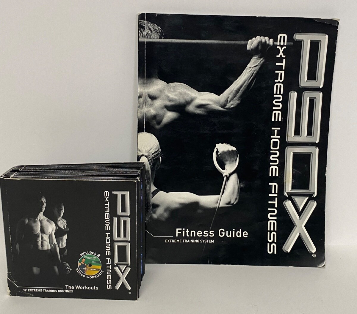 P90x Extreme Home Fitness Workout DVDs Complete Set 13 DVDs