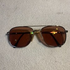 AO Safety Eyeglasses EC550 Gold Z87-2 145 Glasses 58-18