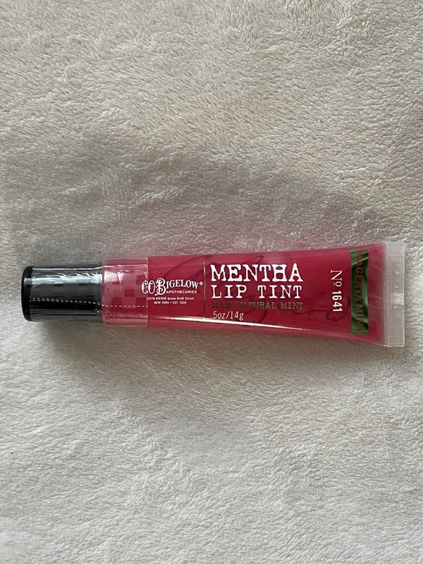 C.O. Bigelow Mentha Lip Tint Magenta Mint No 1641 Bath & Body Works 0.5 oz New