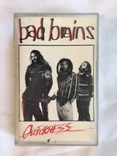 BAD BRAINS - QUICKNESS Cassette Tape 1989 Original Caroline Untested