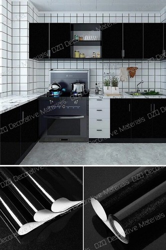 Solid Color Waterproof Wallpaper Room Self-adhesive Wardrobe Matte Wall Sticker - Picture 48 of 57