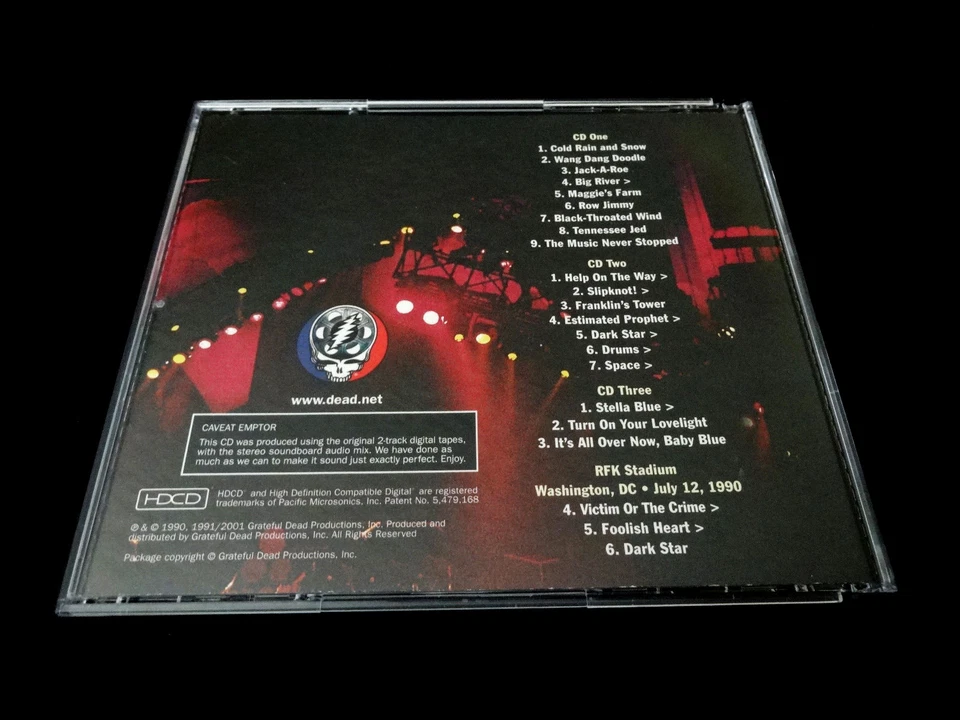 Grateful Dead View From The Vault II Soundtrack 2 Two RFK 6/14/1991 7/12/90 3 CD - Image 2 of 4