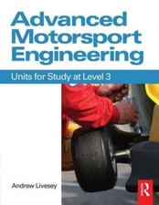 Image of Advanced Motorsport Engineering, Livesey New 9781138134997 Fast Free Shipping..