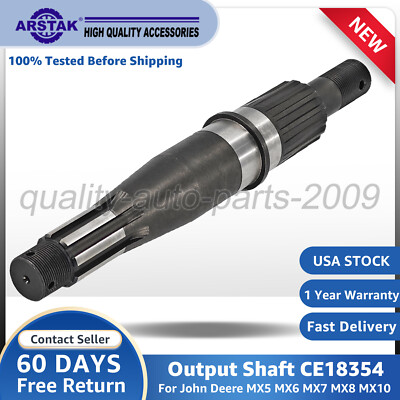 #ad Output Shaft CE18354 W52915 704214 For John Deere MX5 MX6 MX7 MX8 MX10 $279.00
