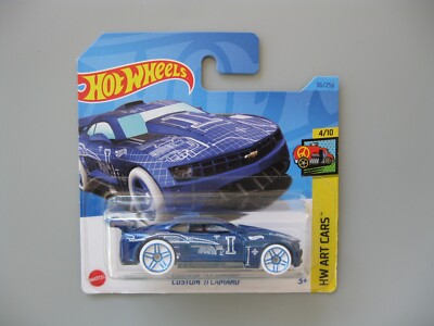 Custom  Chevy Camaro 2011  ART Cars ** Hot Wheels Main Serie 1:64