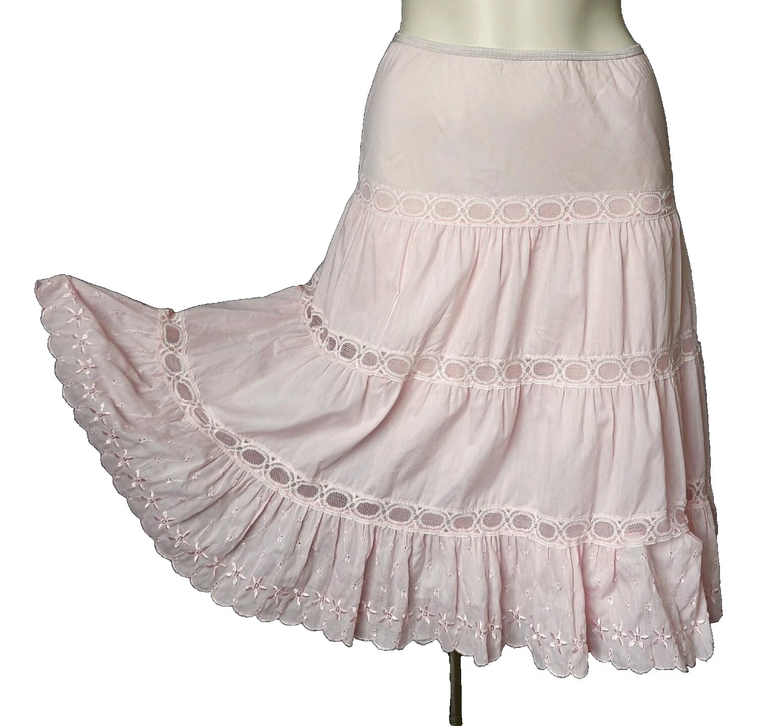 Enaguas Vintage enagua de mezcla de algodón y ropa interior para mujeres