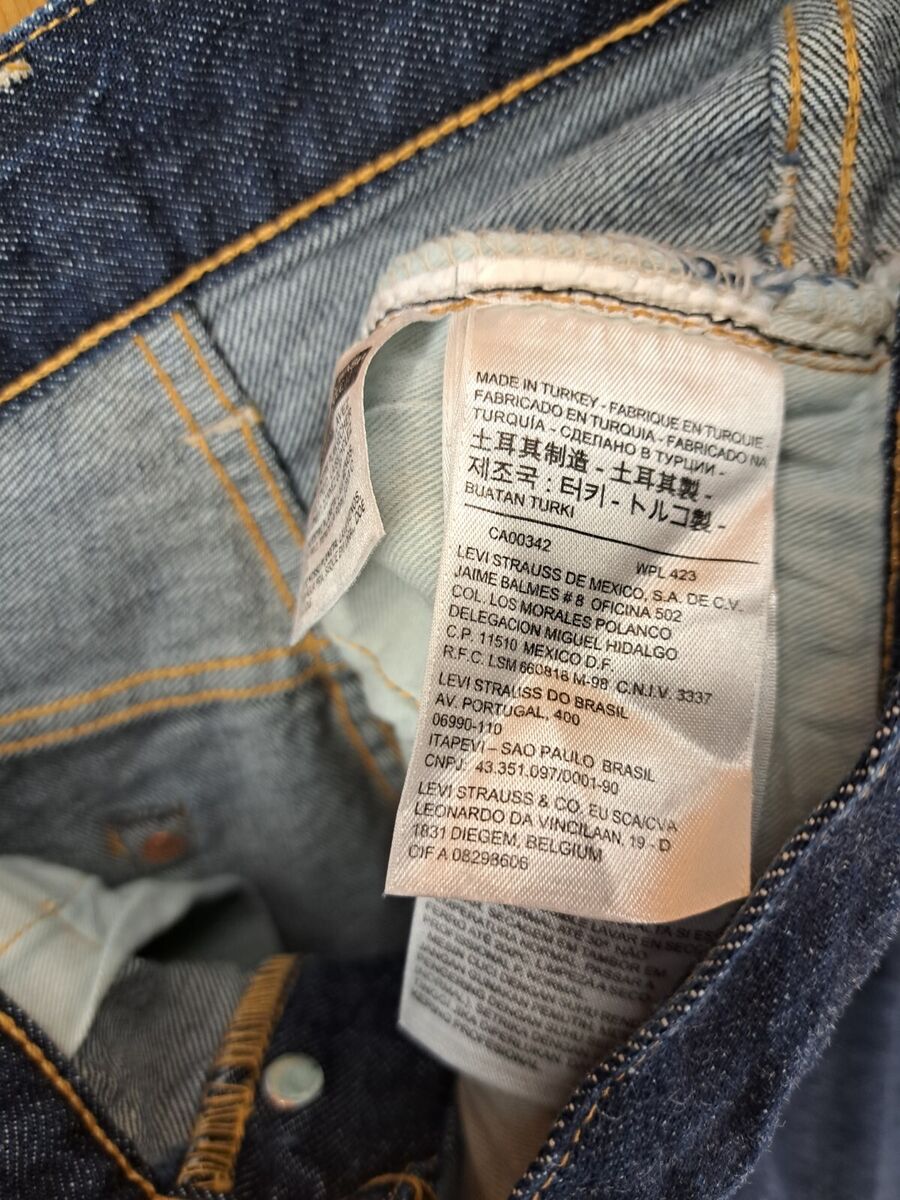 Levis Vintage Clothing 31x32 LVC 1947 501 Original Fit Levis Vintage Clothing 31x32 LVC 1947 501 Original Fit