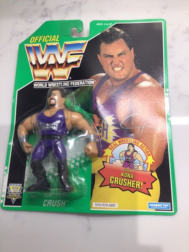 WWF WWE MOC Hasbro Evil Crush Series 11 **READ DES...