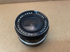 Konica Hexanon 28mm f/3.5 3.5 Manual Focus Lens For Konica AR Mount