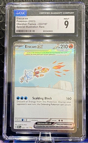 Eiscue ex graded CGC 9 for sale on eBay
