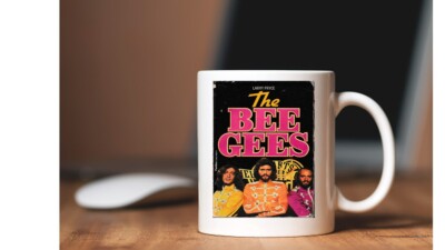BEE GEES..JIVE TALKING..TOLLE MUSIKTASSE.. GESCHENKIDEE