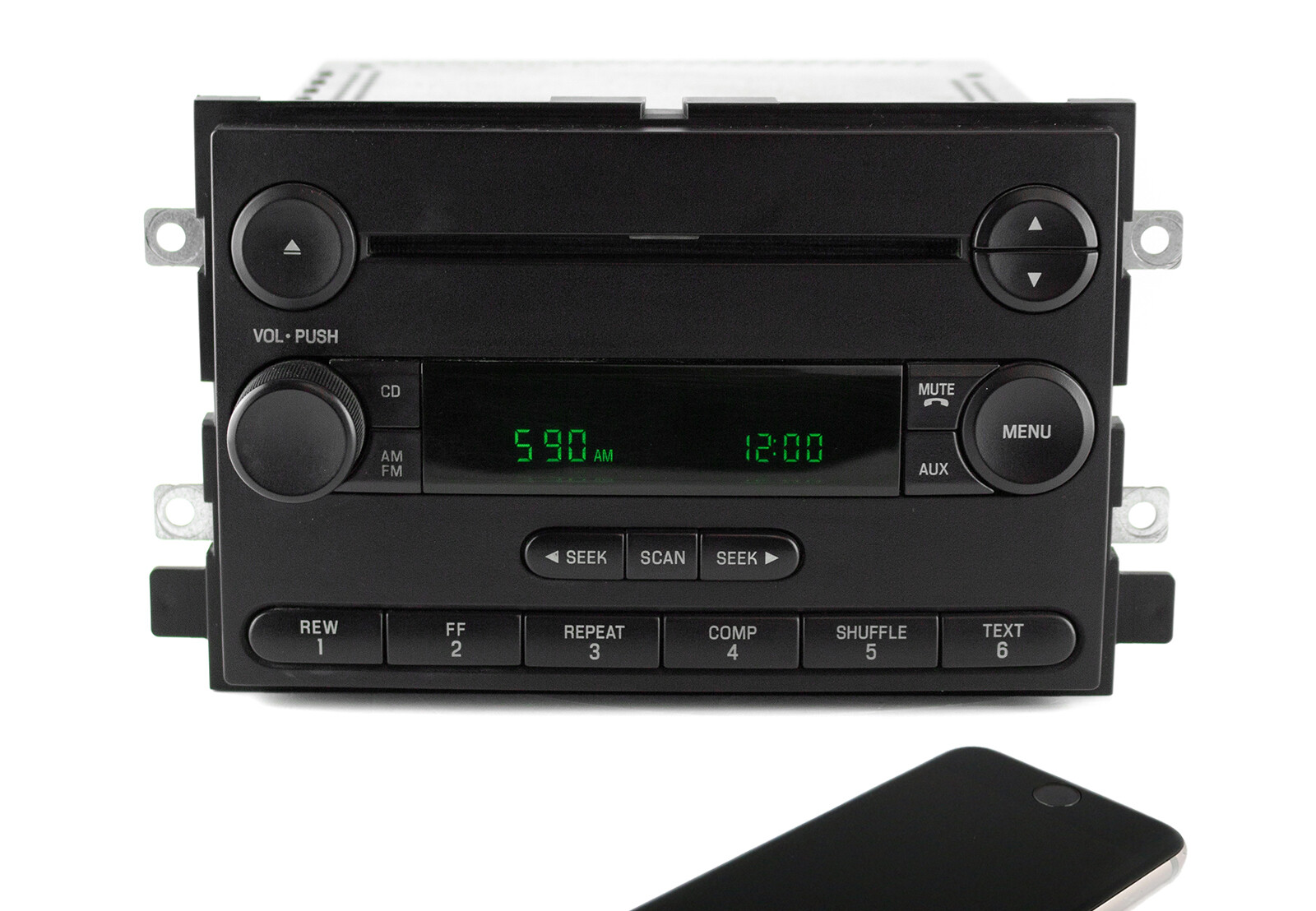 05-06 Ford F150 AM FM Radio w CD Player Radio w Bluetooth Upgrade 6L3T-18C869-AD