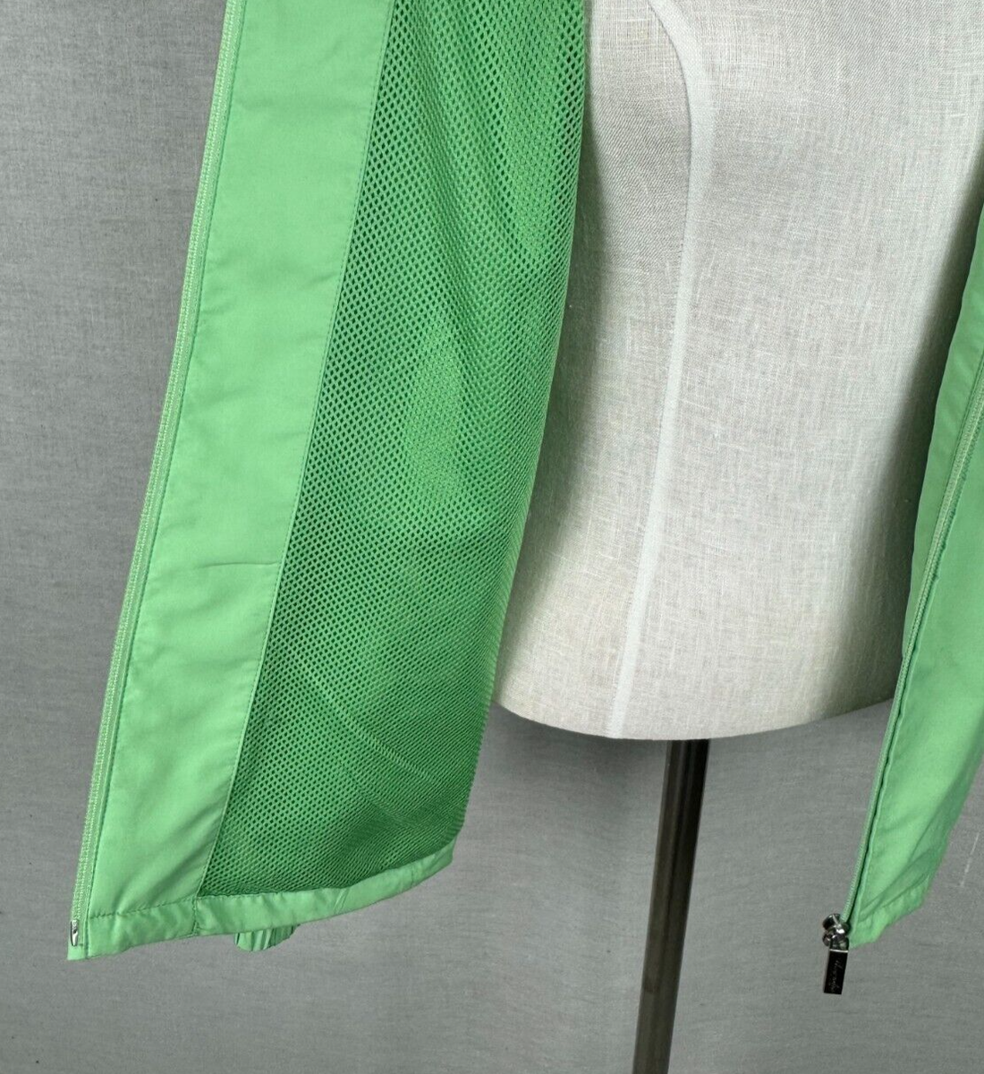 Masters Golf Magnolia Lane Women's Green Jacket Full Zip Mesh