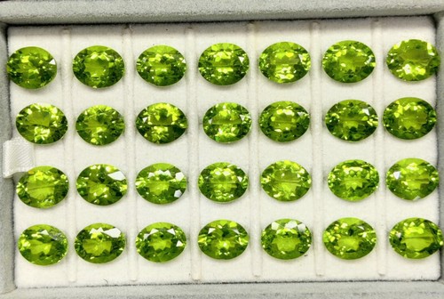 Juego de fabricación de pendientes 12 piezas, peridoto natural, piedra precio... - Imagen 3 de 10