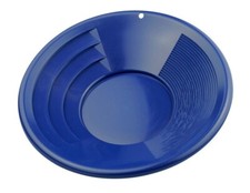 15 pack of SE 12" PANNING GOLD PAN - BLUE