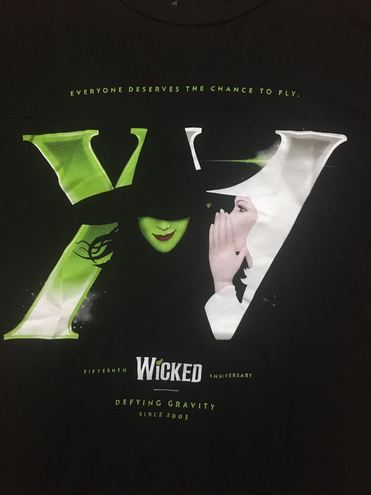 2018 Wicked 15th Anniversary Broadway Musical Shirt M… - Gem