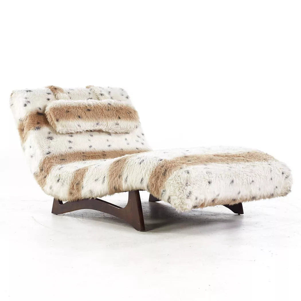 Adrian Pearsall for Craft Associates Mid Century Walnut Wave