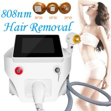 755 808 1064nm Hair Removal Painless Laser Diode Skin Rejuvenation White Machine