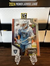 2024 Premier Lacrosse League PLL Tyler Carpenter #02/10 Red Parallel Rookie Card