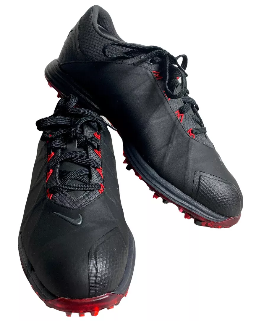 Nike lunar fire golf cheap shoes black