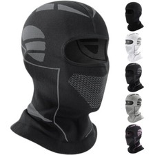 Motorcycle Balaclava Helmet Liner Thermal Cycling Face Mask Sun Shield Headwear